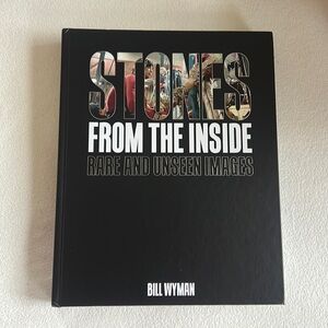 Stones From The Inside Rare And Unseen Images Book 
Signed By Bill Wyman
